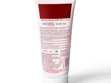 Patanjali Rose Face Wash - 100 gms