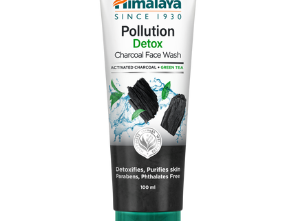Himalaya Pollution Detox Charcoal Face Wash