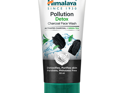 Himalaya Pollution Detox Charcoal Face Wash