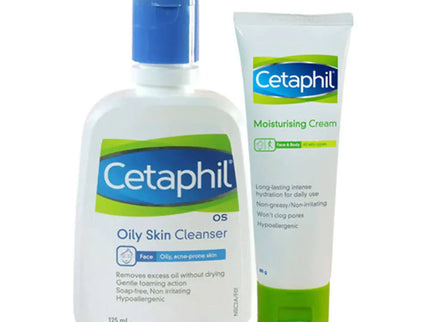 Cetaphil Oil Skin Cleansing & Moisturizing Combo