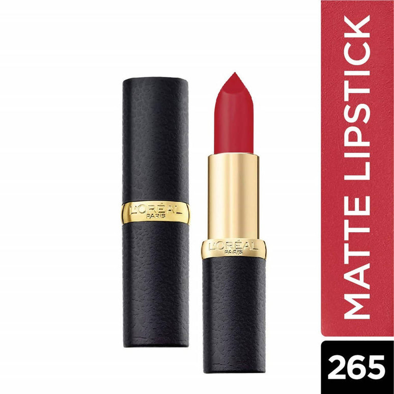 L'Oreal Paris Color Riche Moist Matte Lipstick - 265 Pure Scarleto