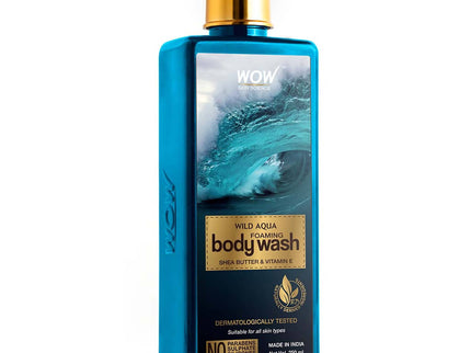 Wow Skin Science Wild Aqua Foaming Body Wash - 250 ml