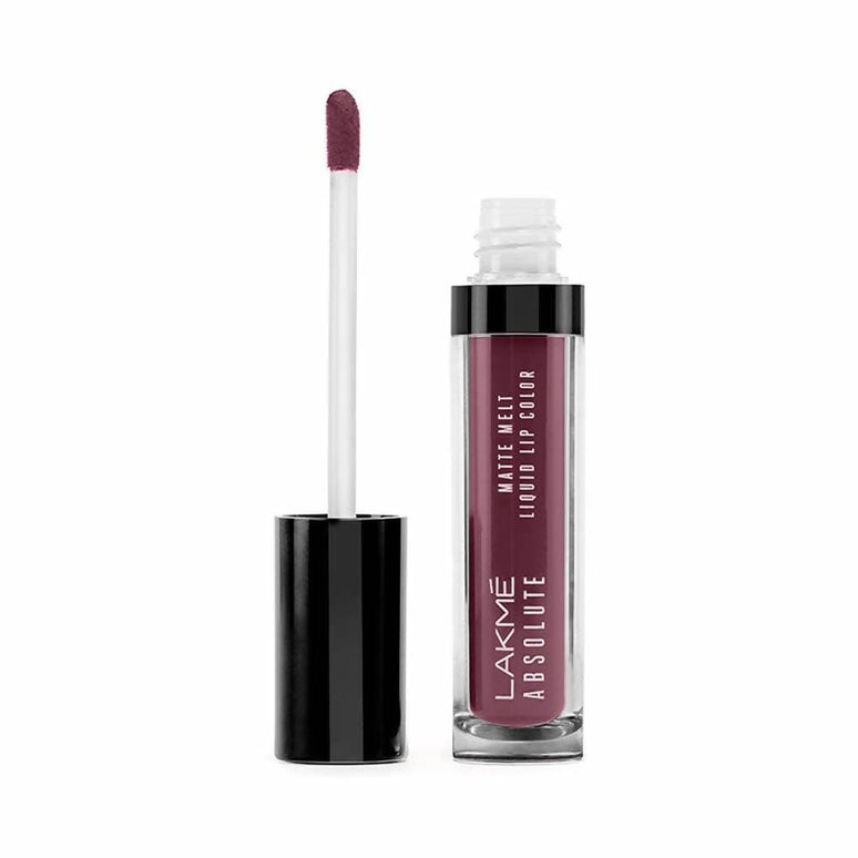 Lakme Absolute Matte Melt Liquid Lip Color Wine N Dine - 6 ml