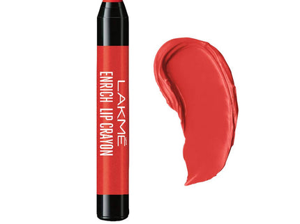 Lakme Enrich Lip Crayon Red Stop - 2.2 gms