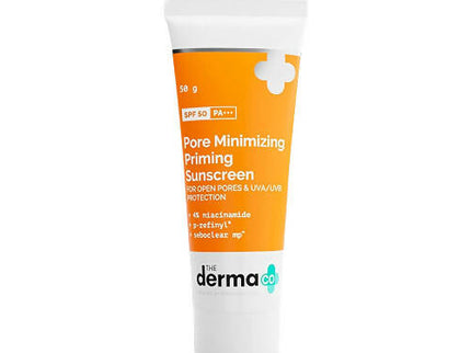 The Derma Co Pore Minimizing Priming Sunscreen With SPF 50 - 50 gms