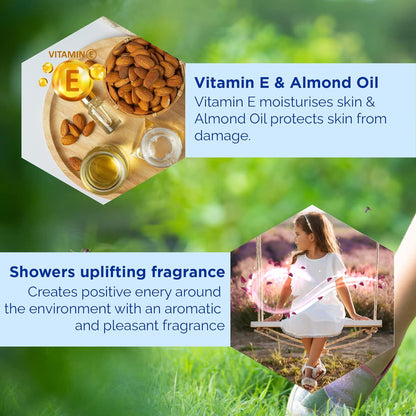 DABUR Odomos Non-Sticky Mosquito Repellent Cream With Vitamin E & Almond - 50G