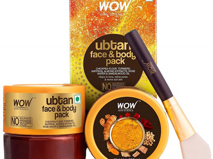 Wow Skin Science Ubtan Face & Body Pack - 200 ml