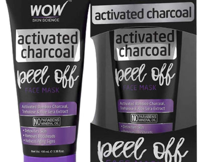 Wow Skin Science Activated Charcoal Peel Off Face Mask - 100 ml