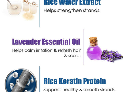 Wow Skin Science Rice Water And Lavender Shampoo