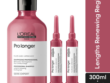 L'Oreal Professionnel Pro Longer Lengths-Renewing Regime Shampoo & Ampuole