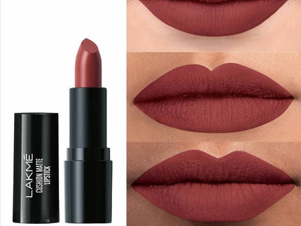 Lakme Cushion Matte Lipstick Red Retro - 4.5 gms