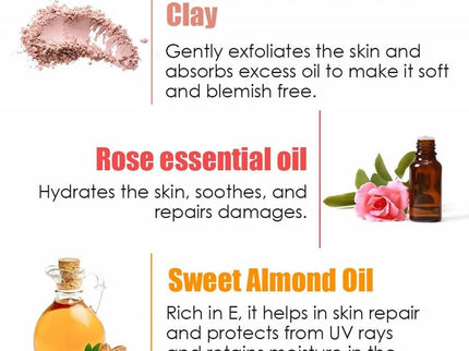 Wow Skin Science Pink Rose Clay Face Mask - 200 ml