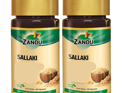 Zandu Sallaki Capsules  - 60 Caps