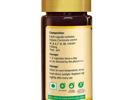 Zandu Arjuna Healthy Heart Capsules - 60 caps