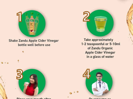 Zandu Organic Apple Cider Vinegar