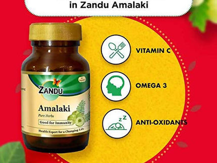 Zandu Amalaki Pure Herbs Capsules