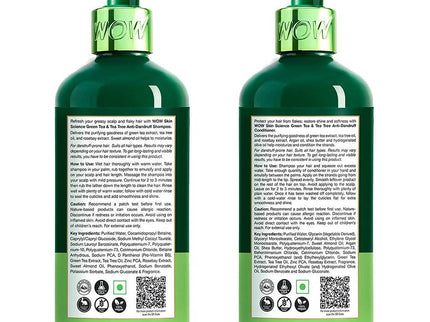 Wow Skin Science  Anti-Dandruff Shampoo & Conditioner Combo