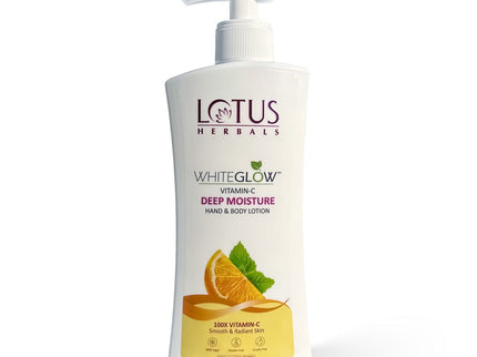 Lotus Herbals WhiteGlow Vitamin C Deep Moisture Hand & Body Lotion