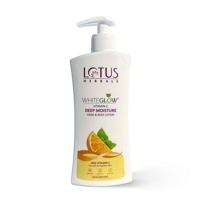 Lotus Herbals WhiteGlow Vitamin C Deep Moisture Hand & Body Lotion