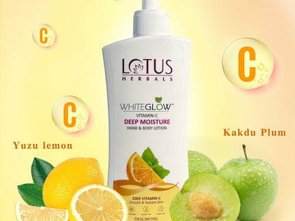 Lotus Herbals WhiteGlow Vitamin C Deep Moisture Hand & Body Lotion