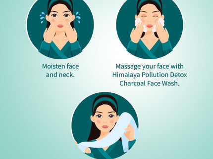 Himalaya Pollution Detox Charcoal Face Wash