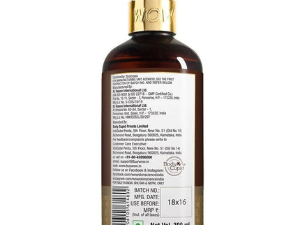 Wow Skin Science Coconut Milk Shampoo