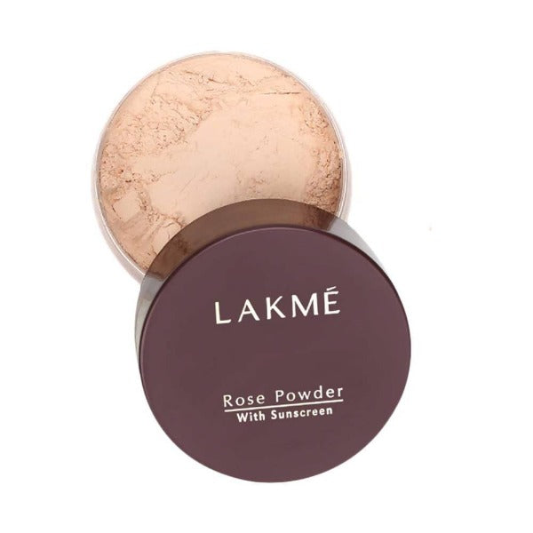 Lakme Rose Face Powder With Sunscreen  Soft Pink - 40 gms