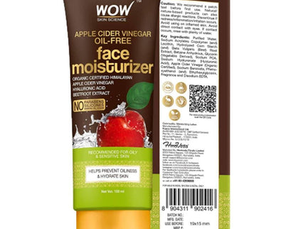 Wow Skin Science Apple Cider Vinegar Oil Free Face Moisturizer - 100 ml