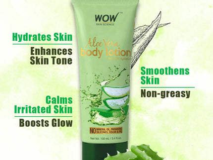 Wow Skin Science Aloe Vera Body Lotion - 100 ml