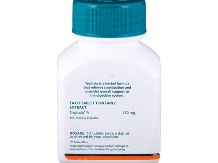 Himalaya Pure Herbs Triphala Bowel - 60 tabs
