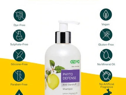 OZiva Phyto Defense Anti-Dandruff Shampoo - 200 ml