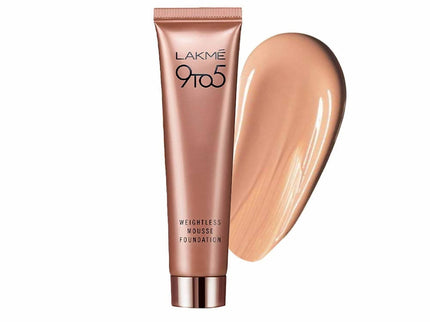 Lakme 9 to 5 Weightless Mousse Foundation  Rose Ivory