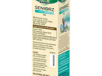 Zandu Seniorz Pain Relief Oil - 200 ml