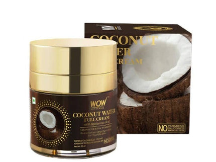 Wow Skin Science Coconut Water Full Cream With Hyaluronic Acid - 50 ml