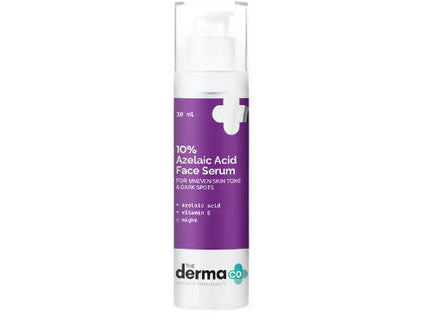 The Derma Co 10% Azelaic Acid Serum for Uneven Skin Tone & Dark Spots - 30 ml