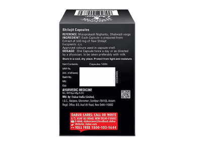 Dabur Shilajit Capsules