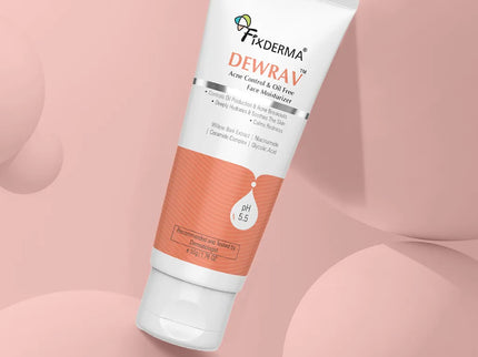 Fixderma Dewrav Acne Control & Oil Free Face Moisturizer - 50 gms