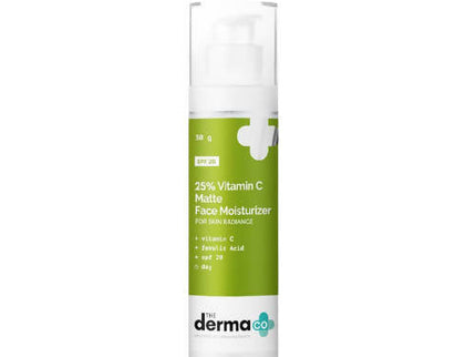 The Derma Co 25% Vitamin C Matte Face Moisturizer For Skin Radiance - 30 gms