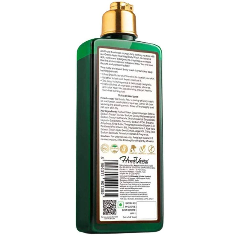 Wow Skin Science Green Apple Foaming Body Wash - 250ml