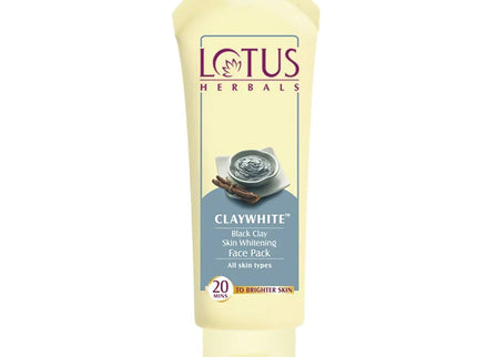 Lotus Herbals Claywhite Black Clay Skin Whitening Face Pack