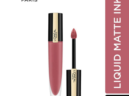 L'Oreal Paris Rouge Signature Matte Liquid Lipstick - 121 I Choose