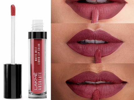 Lakme Absolute Matte Melt Liquid Lip Color Rose Love - 6 ml