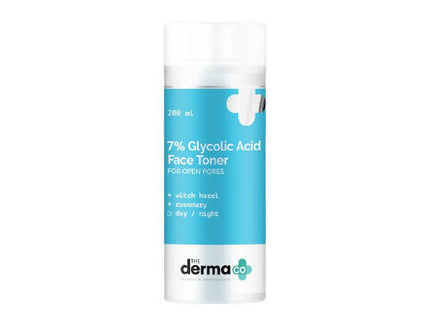 The Derma Co 7% Glycolic Acid Toner for Open Pores - 200 ml