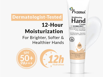 Fixderma Brightening Hand Cream - 30 gms