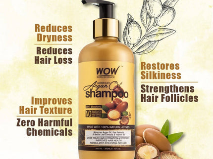 Wow Skin Science Moroccan Argan Oil Shampoo & Hair Conditioner