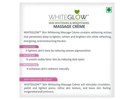 Lotus Herbals Whiteglow Skin Whitening And Brightening Massage Creme - 60 gms