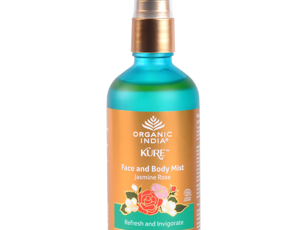 Organic India Face & Body Mist Jasmine & Rose - 100 ml
