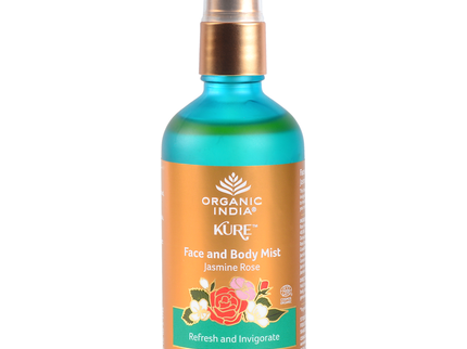 Organic India Face & Body Mist Jasmine & Rose - 100 ml