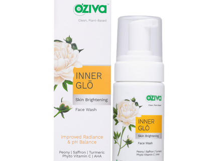 OZiva Inner Glō Skin Brightening Facewash - 100 ml