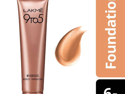 Lakme 9 to 5 Weightless Mousse Foundation  Rose Ivory